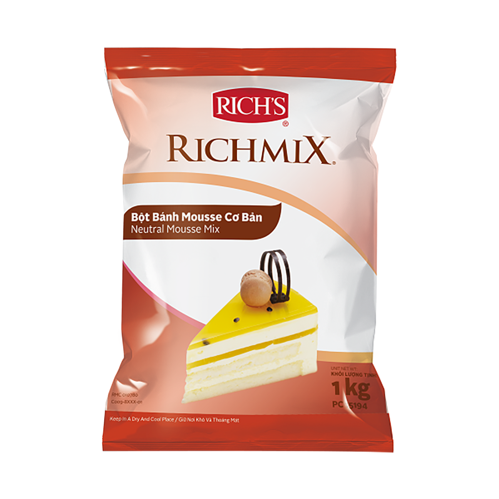 Bột Bánh Mousse Cơ bản Rich® RichMix ® 